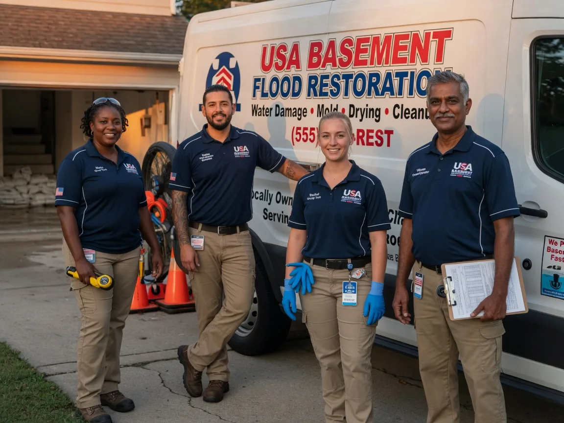 Basement Flood Cleanup company in De Mossville, KY